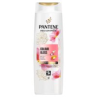 Pantene Colour Gloss with Biotin Shampoo, 400ml.  For Coloured Hair Helps Repair Dry Hair