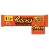 Reese's Milk Chocolate and Peanut Butter Cups, Multipack (5 Pack), 77g