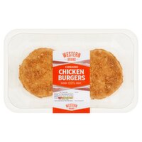 Western Brand Breaded Chicken Burger 454g