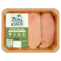 Sicín Sásta Free Range Irish Chicken Breast Fillets 500g