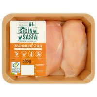 Sicín Sásta Farmers' Own Irish Chicken Breast Fillets 500g