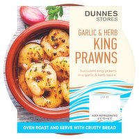 Dunnes Stores Garlic & Herb King Prawns 130g