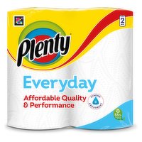 Plenty Everyday Kitchen Roll 2 Rolls