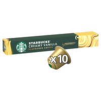 STARBUCKS® by Nespresso® Creamy Vanilla Flavoured Coffee Pods X10