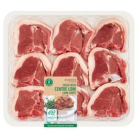 Dunnes Stores 9 Fresh Irish Centre Loin Lamb Chops 765g