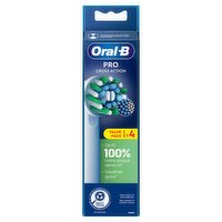 Oral-B Pro Cross Action Toothbrush Heads, 4 Counts