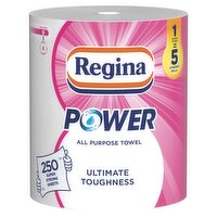 Regina Power All Purpose Towel 250 Super Strong Sheets