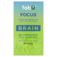 Fabü Focus Brain 60 Capsules 43g