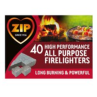 Zip 40 High Performance All Purpose Firelighters