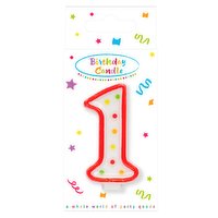 DOTS Number Candle 1