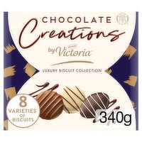 McVitie's Victoria Chocolate Creations Biscuits Selection 8 Variety Assortment 340g