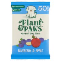 Plant & Paws 50 Bites Blueberry & Apple 50g