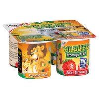 Wildlife Kids Strawberry & Peach Yoghurt Pots 4 x 85g