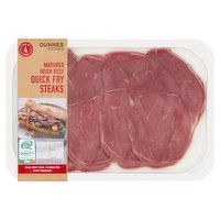 Dunnes Stores 4 Matured Irish Beef Quick Fry Steaks 360g