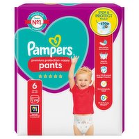 Pampers Premium Protection Nappy Pants Size 6, 24 Nappies