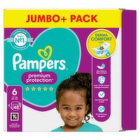 Pampers Premium Protection Nappy Pants, Size 6 (15kg+) Jumbo+ Pack