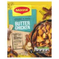 Maggi Juicy Creamy and Tasty Butter Chicken Herbs and Spices Recipe Mix 41g