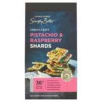 Dunnes Stores Simply Better Indulgent Pistachio & Raspberry Shards 100g