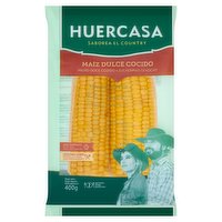 Huercasa Sweet Corn on the Cob 400g