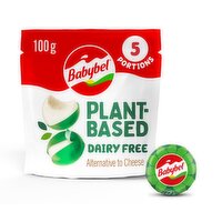 Babybel Plant-Based Vegan Snacks 5 x 20g (100g)
