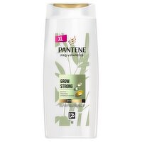 Pantene Pro-V Grow Strong Shampoo with Biotin 600ml for Dry Damaged Hair