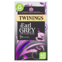 Twinings Earl Grey 40 Tea Bags 100g 