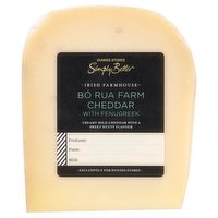 Dunnes Stores Simply Better Irish Farmhouse Bó Rua Farm Cheddar with Fenugreek 150g