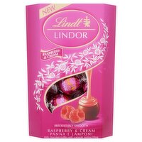 Lindt Lindor Raspberry & Cream 200g