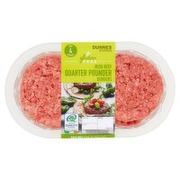 Dunnes Stores 4 Gluten Free Irish Beef Quarter Pounder Burgers 454g