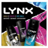 Multi Branded LYNX Deodorant Gift Set All Stars Trio 3 piece 