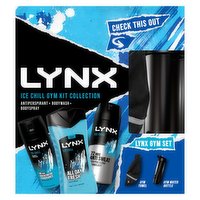 Multi Branded LYNX Deodorant Gift Set Ice Chill Gym Collection 3 piece 