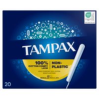 Tampax Regular Tampons With Applicator 20 Count