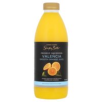 Dunnes Stores Simply Better Freshly Squeezed Valencia Smooth Orange Juice 1 Litre