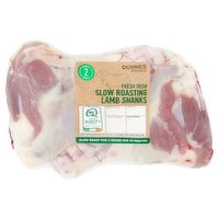 Dunnes Stores Fresh Irish Slow Roasting Lamb Shanks 800g