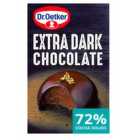 Dr. Oetker Extra Dark Chocolate 100g