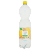 Dunnes Stores Lemon & Ginger Flavoured Sparkling Irish Spring Water 1.5 Litre