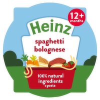 Heinz By Nature Spaghetti Bolognese Baby Food Tray 12+ Months 200g