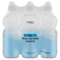 Dunnes Stores Still Irish Spring Water 6 x 750ml