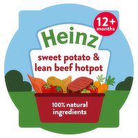 Heinz By Nature Sweet Potato & Lean Beef Hotpot Baby Food Tray 12+ Months 200g