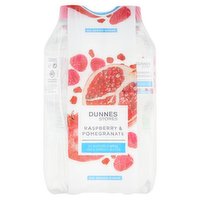 Dunnes Stores Raspberry & Pomegranate Flavoured Still Irish Spring Water 4 x 500ml