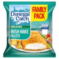 Donegal Catch Breaded Irish Hake Fillets Family Pack 519g