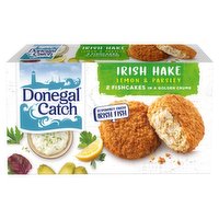 Donegal Catch 2 Irish Hake Lemon & Parsley Fishcakes 270g