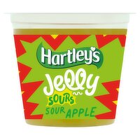 Hartley's Jelly Sours Sour Apple Flavour 125g