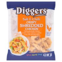 Diggers Salt & Chilli Crispy Shredded Chicken 320g
