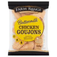 Farm Range Buttermilk Chicken Goujons 520g