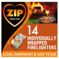 Zip 14 Individually Wrapped Firelighters