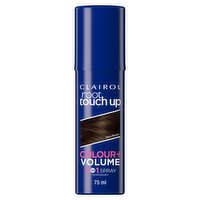 Clairol Root Touch Up Colour+Volume 2 in 1 Spray Temporary Dark Brown 75ml