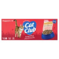 Cat Club Chunks in Jelly Adult Cat 1+ Year Variety Pack 40 x 100g