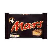 Mars Caramel, Nougat & Milk Chocolate Bars Multipack 4 x 39.4g
