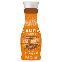 Califia Farms Pumpkin Spice Cold Brew Coffee with Almond 750ml